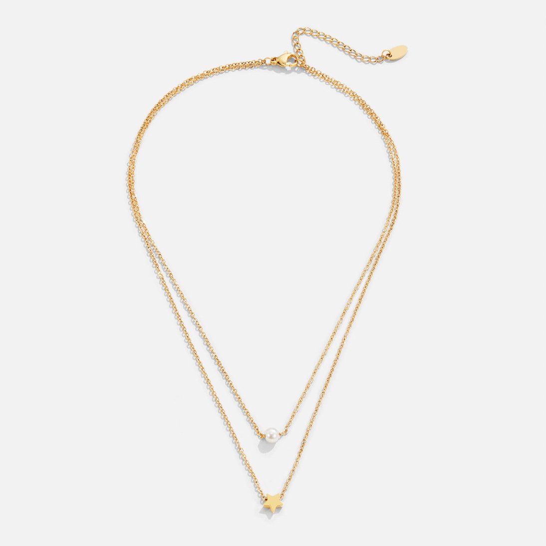 Star and Pearl Necklace