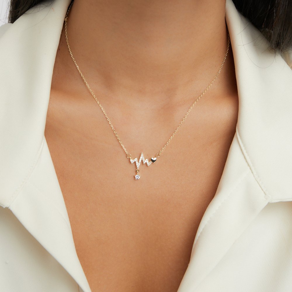Heartbeat Necklace