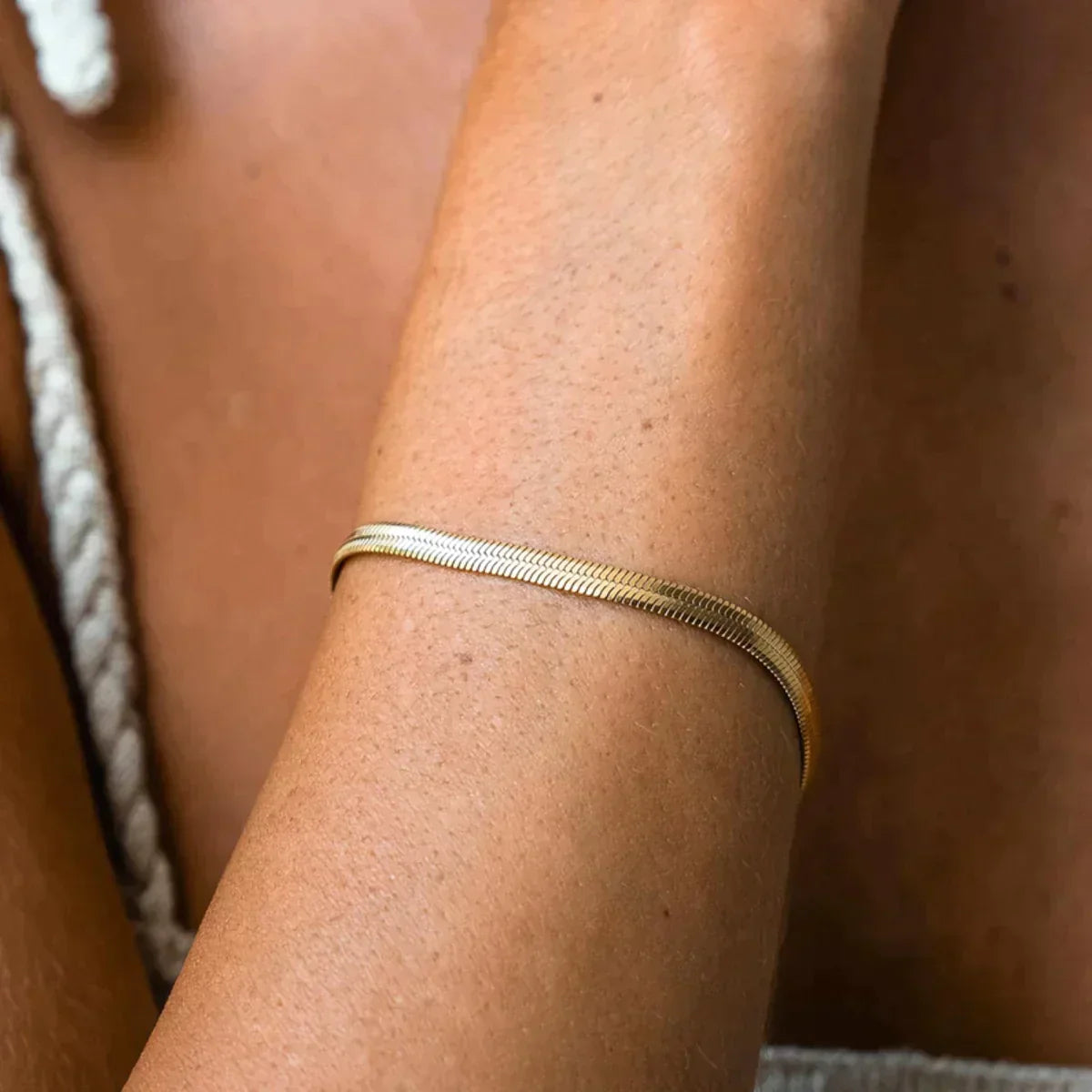 Stella Herringbone Bracelet