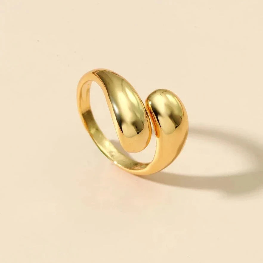 Gold Cuffed Ring