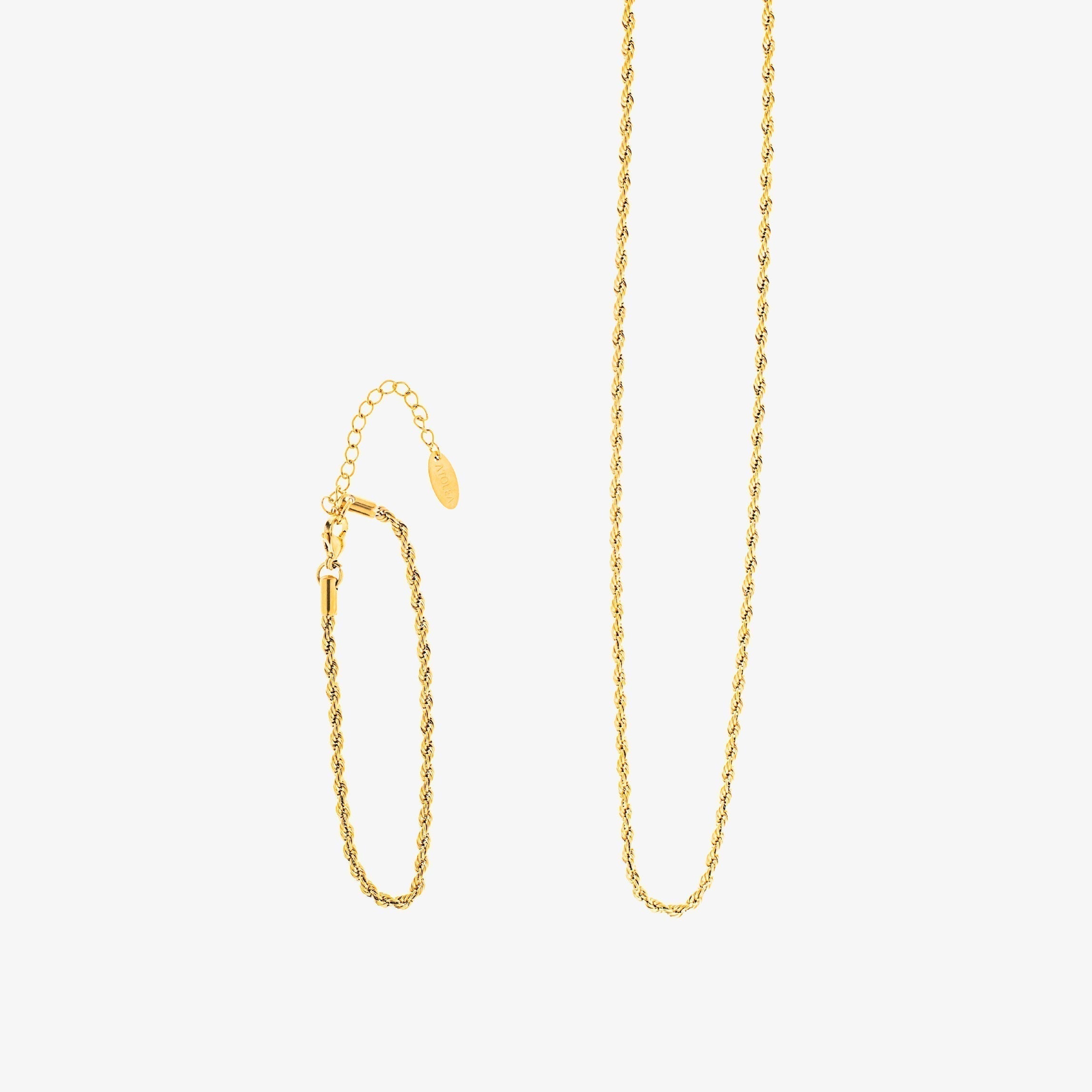 Rope Necklace Set